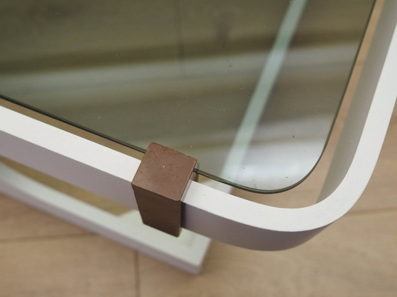 Image 1 of Glazen salontafel, Italiaans design, jaren 70, vervaardigd in Italië.