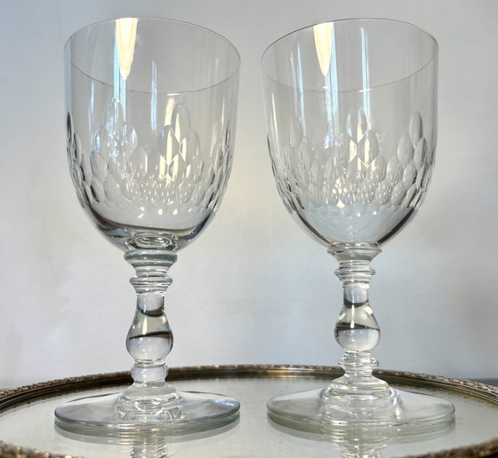 Image 1 of 2 copas de agua Baccarat m.Richelieu 