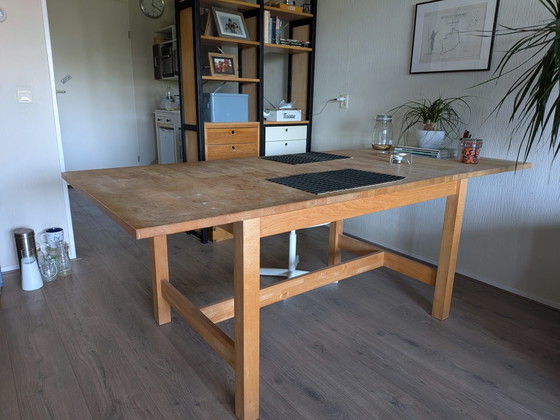 Table de salle à manger extensible Ikea – Tables de salle à manger, Bois (photo 5 of 12)