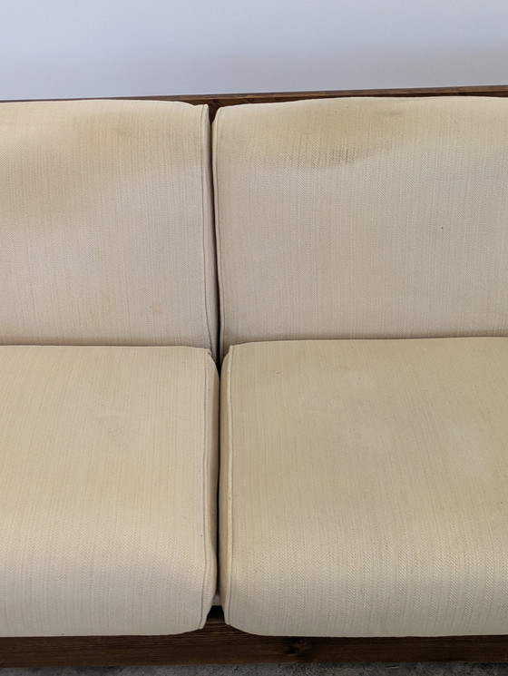 Image 1 of Divano - Legno, tessuto - Set da soggiorno - Divano 3 posti e 2 poltrone