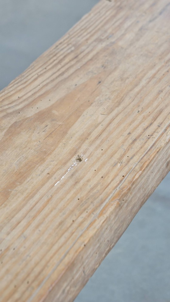 Image 1 of Antique French bench for the dining table or for behind the sofa