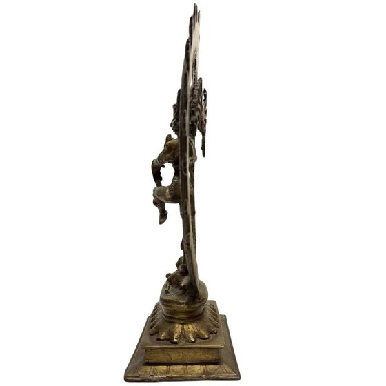 Lot 447 – Nataraja en Bronze – Sculptures Style Temple Indien (photo 7 of 9)