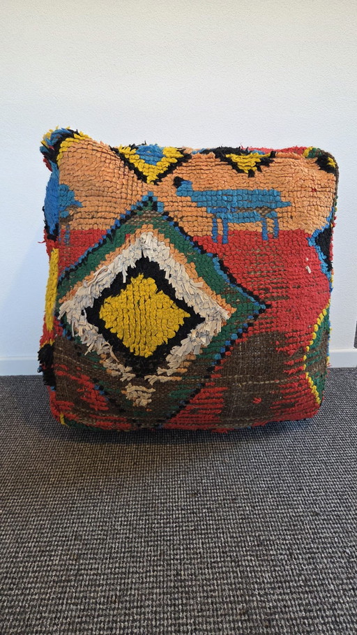 Pouf astratto vintage