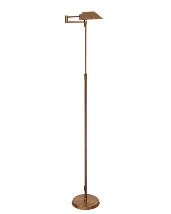 Holtkotter bronzen vloerlamp met zwenkarm, Duitsland, jaren 80. – Vloerlampen, Brass (photo 20 of 40)