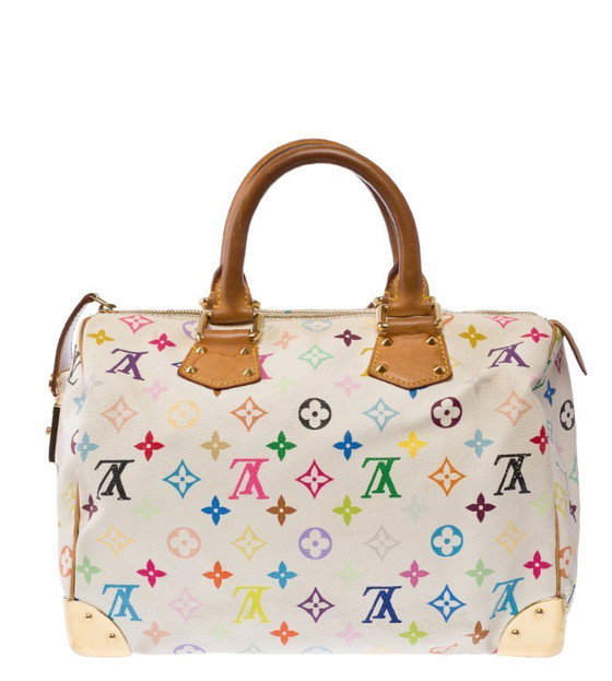 Image 1 of Sac LOUIS VUITTON Speedy en Toile Blanc - 103457