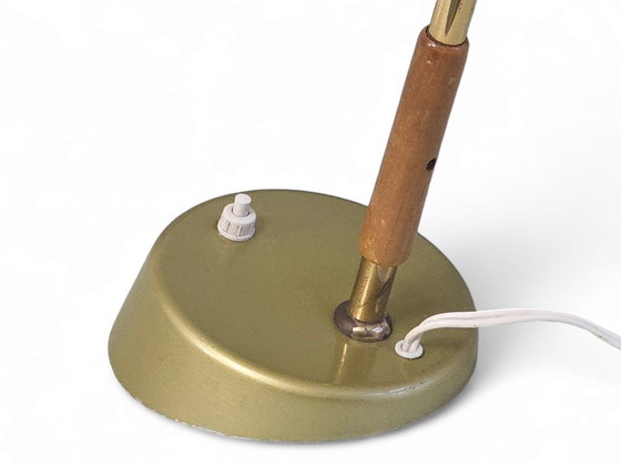 Image 1 of Lámpara de mesa/escritorio muy elegante, de mediados de siglo.