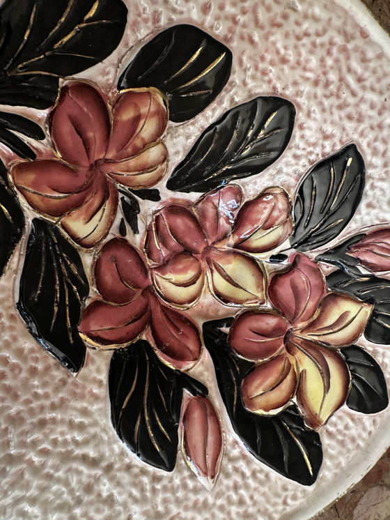 Image 1 of Vallauris ceramic centerpiece / fruit basket / empty pocket - 1960s