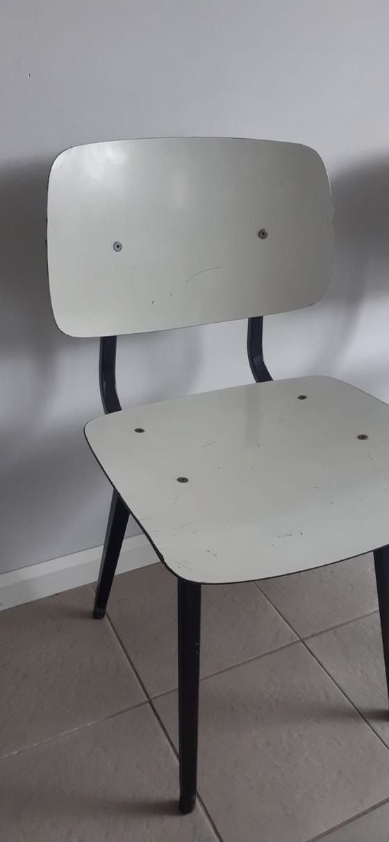 Image 1 of Friso Kramer dining set with 4 Revolt chairs