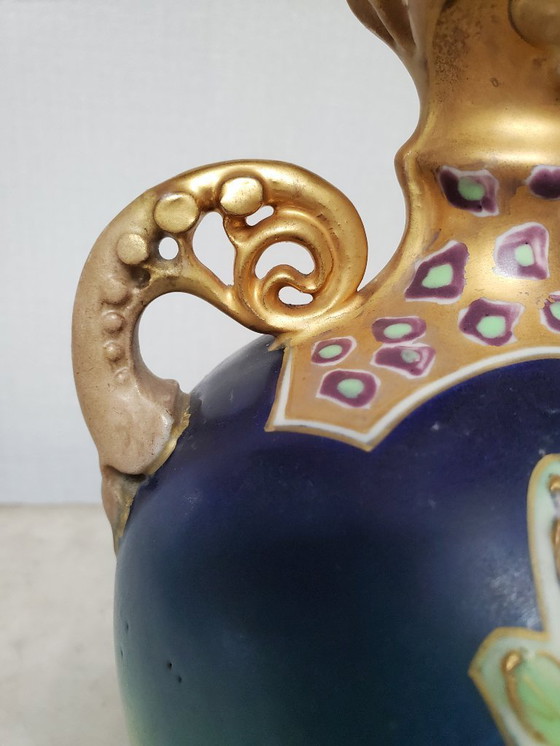 Image 1 of Amphora Vase - Art Nouveau - Paul Dachsel - 20th century (ref 3881)