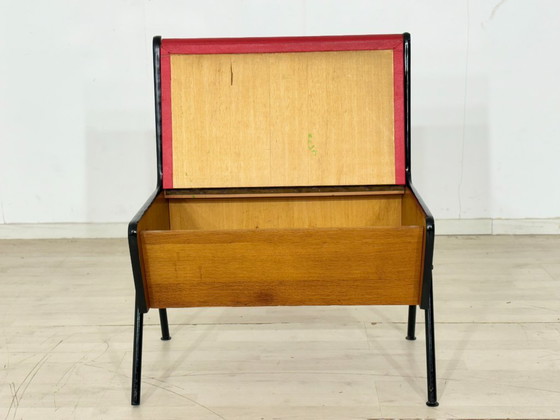 Image 1 of Vintage Design Bench – Mid Century Dining Bench Industrial Look