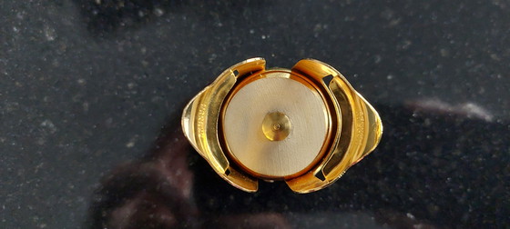 Image 1 of Champagnerverschluss des Weinguts Pommery, 24-karätig vergoldet