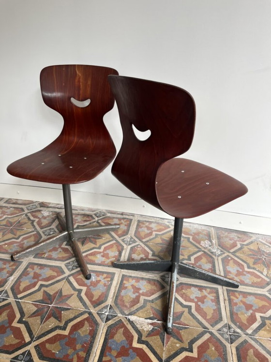 Image 1 of Smiley Pagholz stoelen – Thur-Op