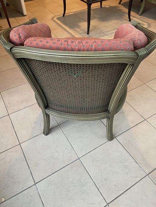 Schitterend Fauteuiltje Met Webbing, Zgan
