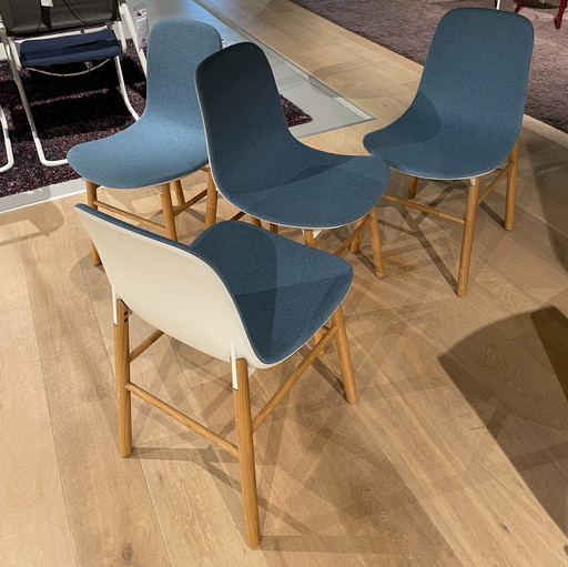 Chaise de salle à manger Kristalia Sharky (lot de 4)