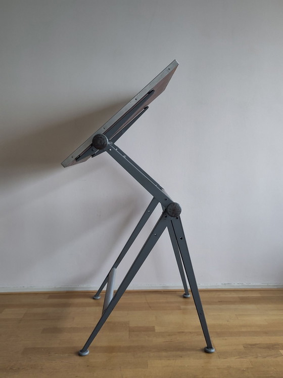 Ahrend de Cirkel Reply Tavolo da Disegno Friso Kramer, Scrivanie, Metallo, Legno, Bianco (foto 8 di 15)
