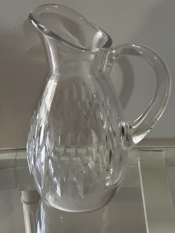 Baccarat kristallen waterkaraf, gestempeld, Epron-model - Uitstekende staat – Glazen & Karaffen, Crystal (photo 7 of 14)
