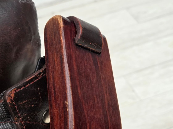 Anni '70, sedia norvegese di Sigurd Ressel, modello "Falcon". – Poltrone, Legno (photo 2 of 19)
