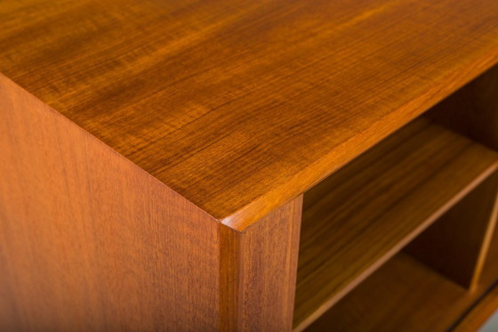 Image 1 of Buffet en teck attribué à Svend Aage Larsen pour Faarup Furniture Factory, Danemark, années 1960