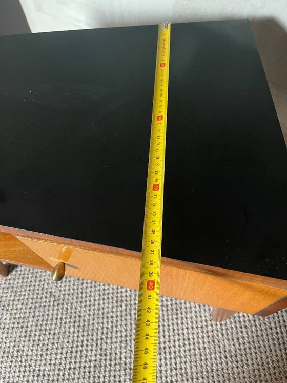 Image 1 of Paar vintage (nacht)kastjes — jaren '50, Belgisch vakmanschap