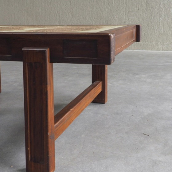 Couchtisch mit Fliesen im Mid-Century-Stil von Jean D’Asti – Jean D'Asti, Couchtische, Wood (photo 6 of 12)