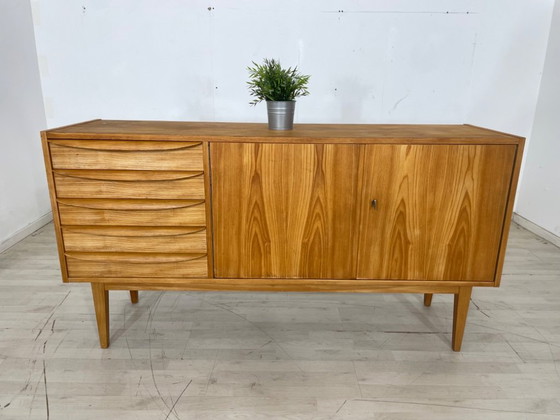 Image 1 of Mid - Century Hellerau sideboard cabinet chest of drawers Vintage