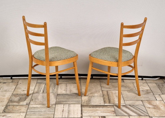 Image 1 of Juego de 4 sillas de comedor, TON, década de 1960, Checoslovaquia