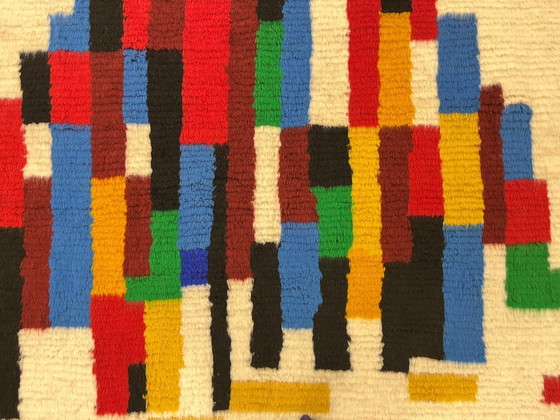 Image 1 of Alfombra marroquí colorida – Expresión cultural – 254 cm x 174 cm