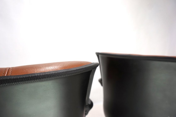 Image 1 of Juego de dos sillas de oficina Fröscher de Burkhard Vogtherr, 1970