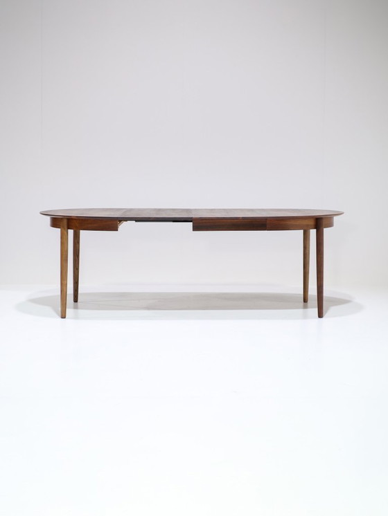 Image 1 of Tavolo da pranzo allungabile in palissandro, anni '60, danese