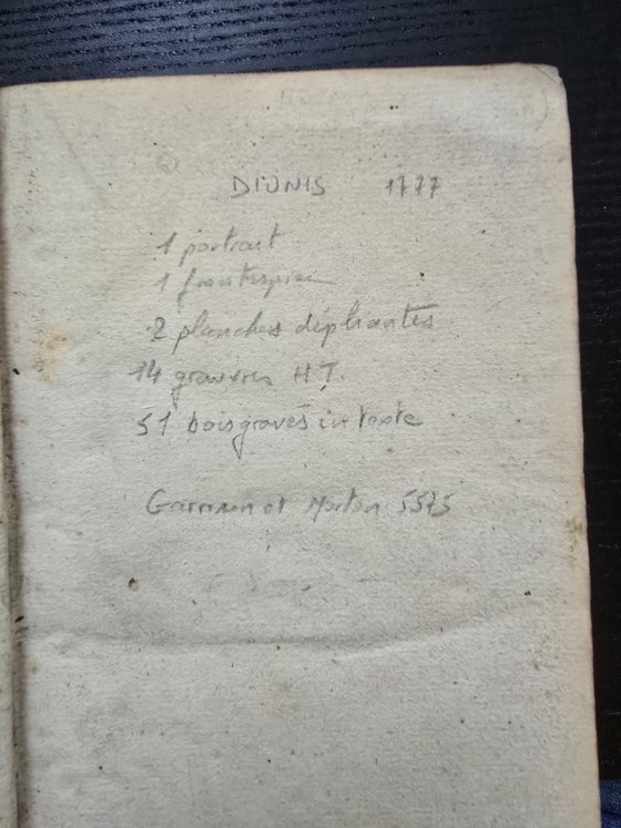 Libro de medicina del siglo XVIII con encuadernación en cuero (1777), de calidad museística, con grandes (photo 5 of 15)