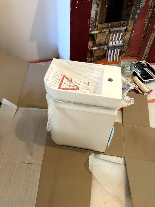 Burgbad B:me serie lavabo hoek