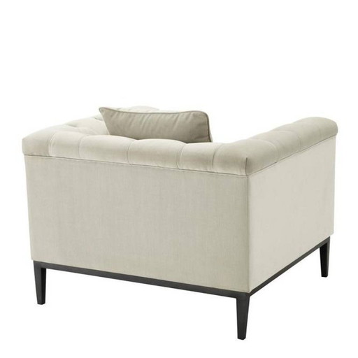 Eichholtz Sessel 'Cesare' – Kieselgrau