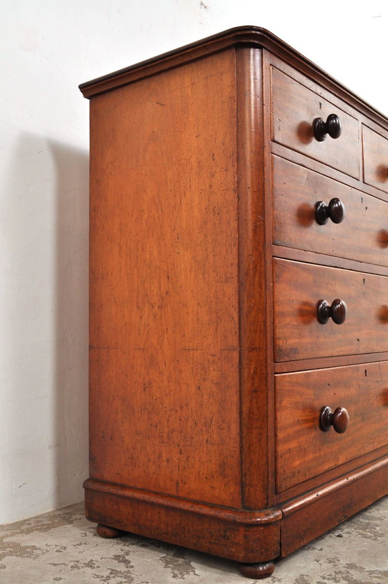 Image 1 of Vintage English Dresser Mahogany, 1880