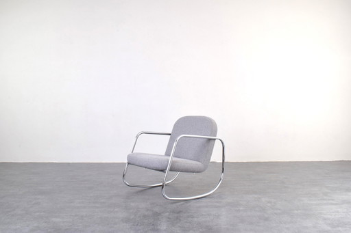 German Bauhaus Rocking Chair, 1960s