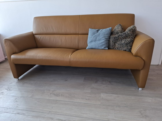 Image 1 of Montèl Mondi 3 plazas piel Havanna, nuevo estado