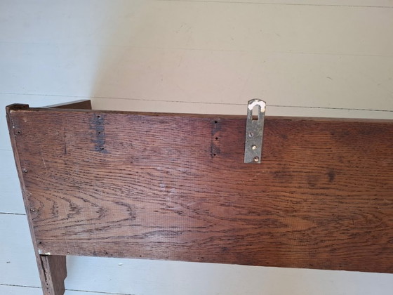 Image 1 of Vintage oak coat rack