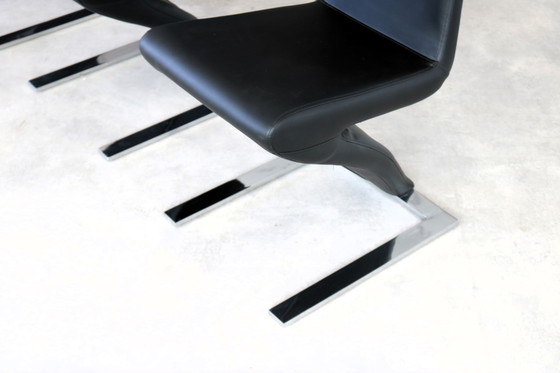 Image 1 of 4x Vintage Design Eetkamerstoelen