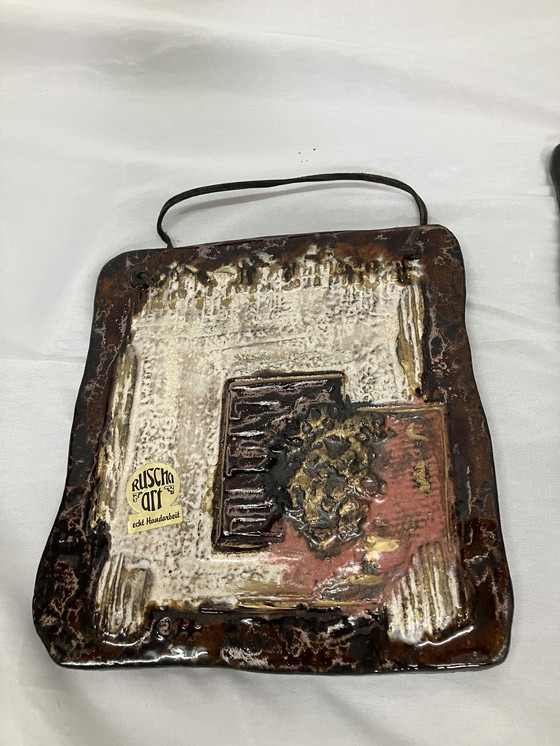 Image 1 of Juego de azulejos de cerámica Ruscha de los años 60