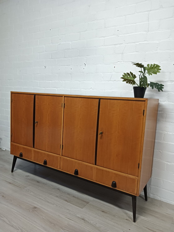 Image 1 of Vintage roomdivider, dressoir Rudolf Frank voor Erwin Behr 