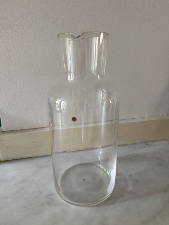 Image 1 of Jarra de agua de cristal Lobmeyr – Fortuna con un punto dorado – Diseño de Mark Braun