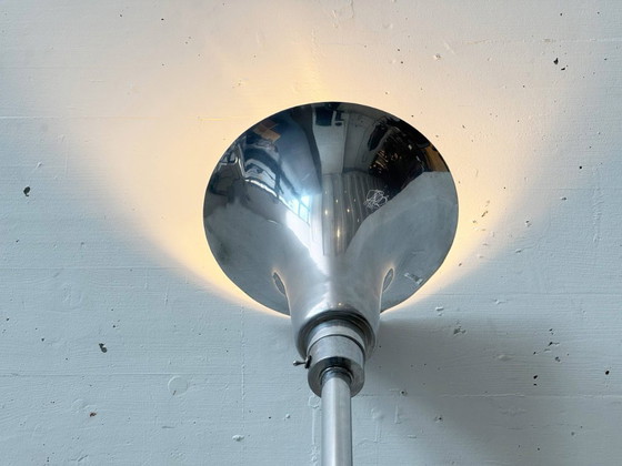 Image 1 of Lámpara de pie Art Déco, metal cromado, década de 1930.