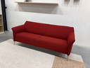 Leolux Mayon 3-seater sofa red fabric 198