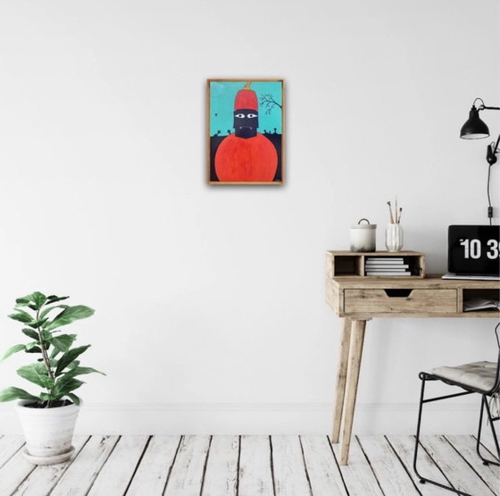 Image 1 of Cuadro con temática de Halloween 46x33cm