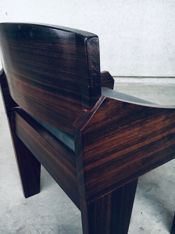 Image 1 of Sedia laterale in palissandro di design brasiliano moderno di metà secolo, anni '50