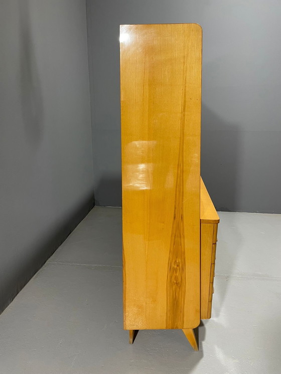 Image 1 of Original 1960s Mid-Century Highboard by František Jirák for Tatra Nábytok – Czechoslovakia
