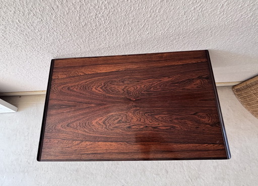 Vintage Deense naaidoos van palissanderhout – bijzettafels, Wood (photo 2 of 7)