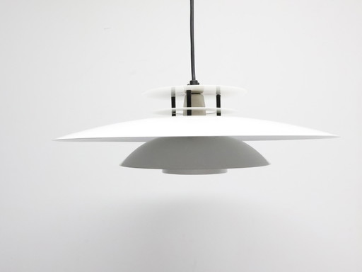 Laterna Danica lampe suspendue métal blanc