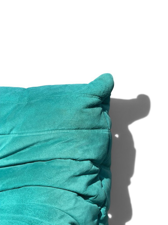 Divano Angolare Togo Turchese — Michel Ducaroy per Ligne Roset – Divani angolari, Velvet (photo 5 of 21)