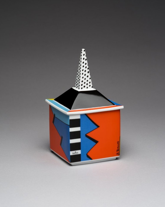 Image 1 of Rosenthal - Barbara Brenner Box Künstler-Sammeldosen "Artist Collection Boxes" series Porcelain Post-modernist Germany 80-90s
