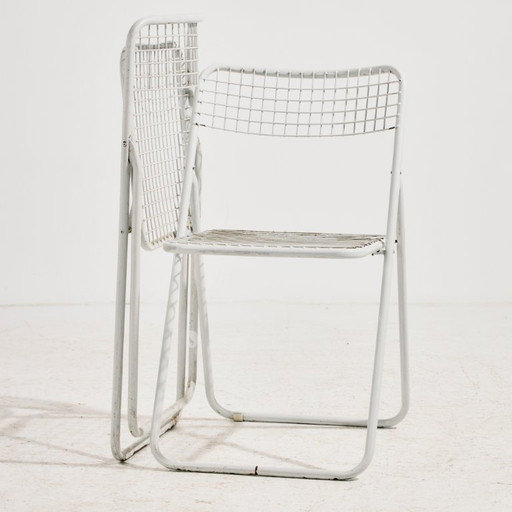 Rappen stoel van Niels Gammelgaard voor IKEA – klapstoelen, Metal (photo 2 of 12)